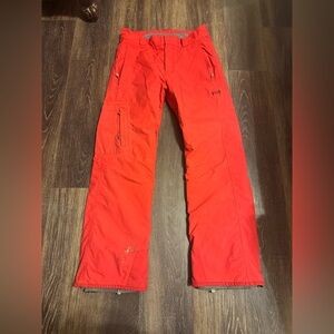Helly Hansen WATERTIGHT TECHNOLOGY FOR WET WEATHER CONDITIONS Snow Pants - Red